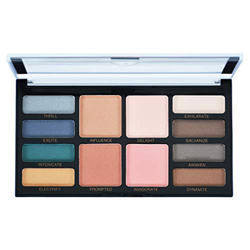 OBLHER B 8-Color Eyeshadow Palette + Pink Pretty Blush +High Pigmented Contouring Powder Makeup Pallet Sets YY9494A
