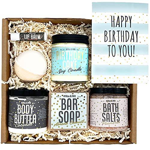 Spa Package for Women, Woman Birthday Gifts Ideas, Happy Birthday Gifts for Women, Spa Box Sets for Women Gift Baskets, Pampering Gift for Women, Birthday Gifts for Her Friend Female, Sister Birthday