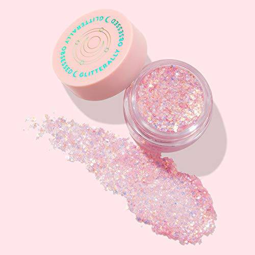 Colourpop Sailor Moon Gliterally Obsessed Body Glitter in MOONLIGHT LEGEND Full Size New in Box - Pink