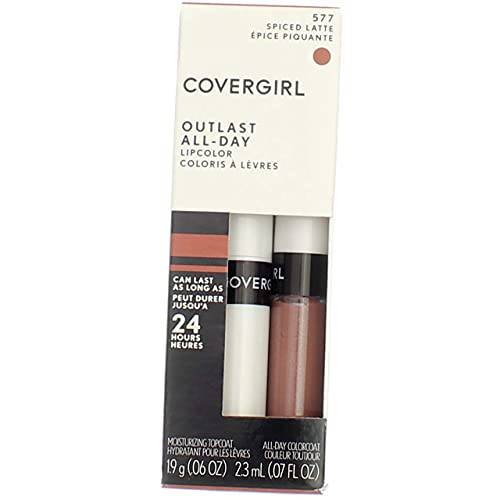 CoverGirl Outlast All Day Lipcolor, Spiced Latte [577] 1 ea (Pack of 3)