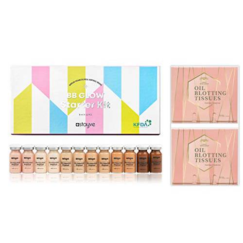 Stayve Meso BB Glow Pigments Starter Kit 5 colors - 12 vials