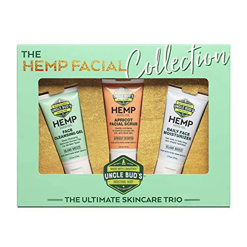 Uncle Bud’s Hemp 2oz Facial Collection Gift Set