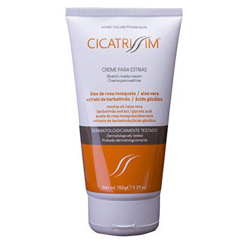 Cicatrissim Stretch Mark Cream - Innovative Formula With Pure and Powerful Natural Ingredients From Brazilian Flora. Dermatologically Tested, Noticeable Results in 4 weeks.