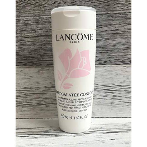 Lancome Lait Galatee Confort Comforting Makeup Remover Milk, with Honey and Sweet Almond Oil, 1.69 Fl. Oz, Deluxe Travel Size