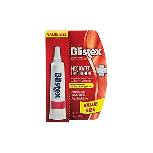 Blistex Lip Medicated Ointment, 0.35 oz (Bundle of 6)