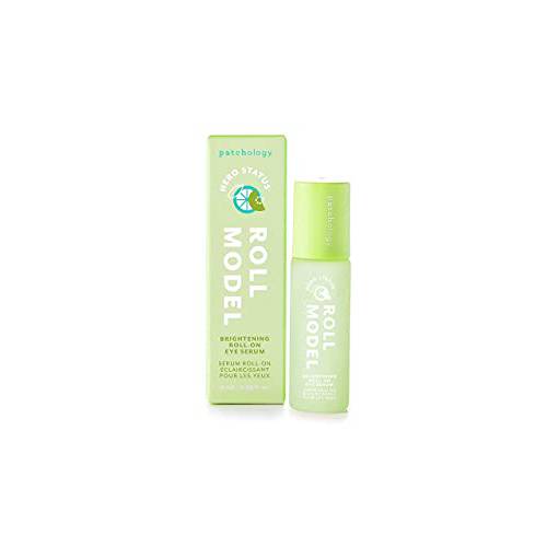 Patchology Jade Eye Roller with Vitamin C – Roll Model dark eye circle remover brightens delicate skin and soothes puffy eyes