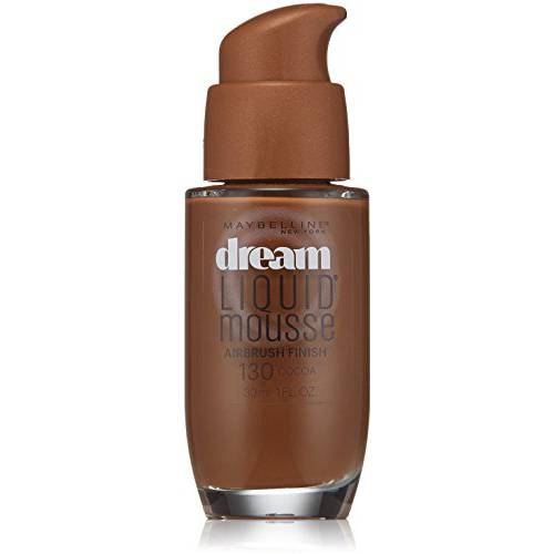 Maybelline Dream Liquid Mousse Airbrush Foundation, Cocoa Dark [3] 1 oz (Pack of 2)