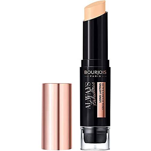 Bourjois Always Fabulous 24 Hour 2-in-1 Foundation and Concealer Stick with Blender, 110 Light Vanilla