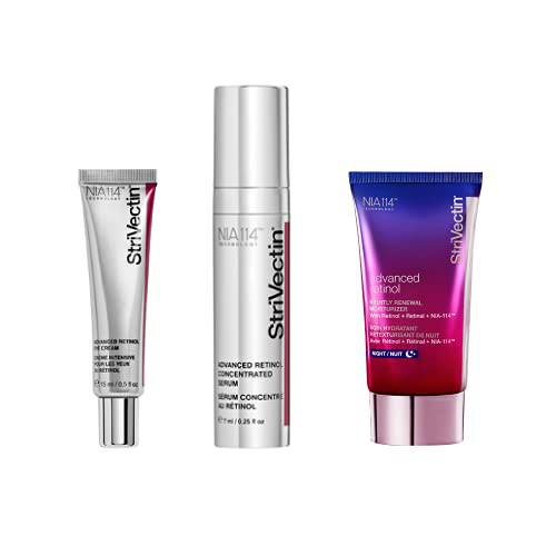 StriVectin Power Starters Advanced Retinol for More Youthful Skin, Suitable for Sensitive Skin, Full-Size Routine