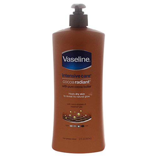 Vaseline Intensive Care Lotion - Cocoa Radiant - 10 fl oz (295 ml) - 3 Pack