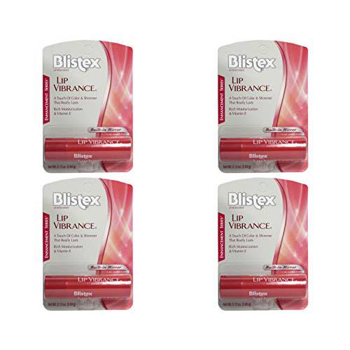 Blistex Lip Vibrance Lip Protectant (Pack of 4)