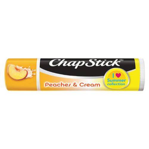 ChapStick Summer Collection Peaches& Cream, 0.15 oz (Pack of 2)