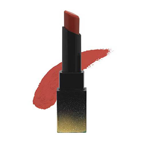 SUGAR Cosmetics Nothing Else Matter Longwear Lipstick With Premium Matte Finish - 25 Rust Issues (Rusty Peach / Coral Rose) Matte Finish, Water-Resistant, Longlasting, Paraben Free