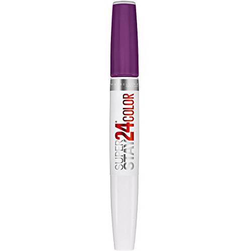 Maybelline New York Superstay 24, 2-step Lipcolor, All Day Plum