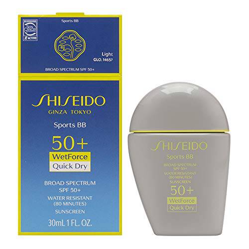 Shiseido Sports BB Wetforce Quick Dry SPF 50+ Light 30ml/1oz