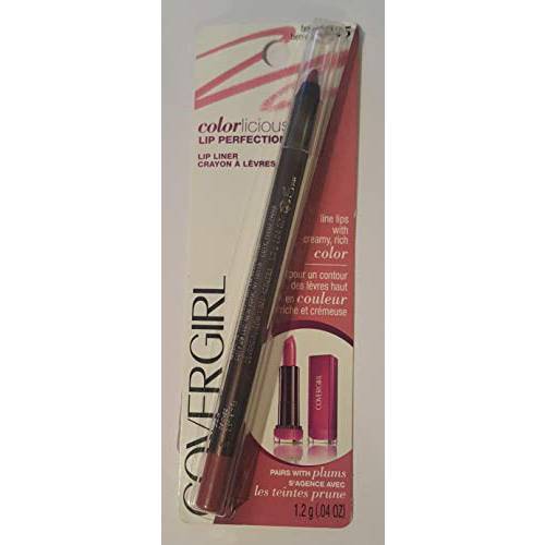 COVERGIRL Exhibitionist Lip Liner, Garnet Red 225, 0.012 Ounce