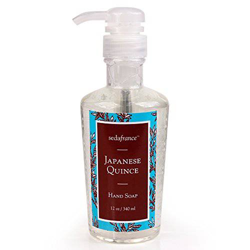 Seda France Classic Toile Liquid Hand Soap, Japanese Quince, 12 Ounce