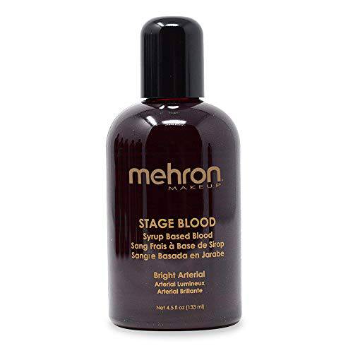 Mehron Makeup Stage Blood (4.5 oz) (Bright Arterial)