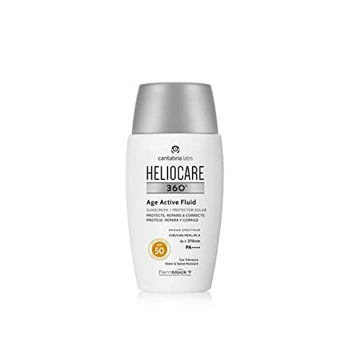 Heliocare 360° Age Active Fluid SPF 50 Wide Spectrum High UVA Protection with Hyaluronic 50 ml