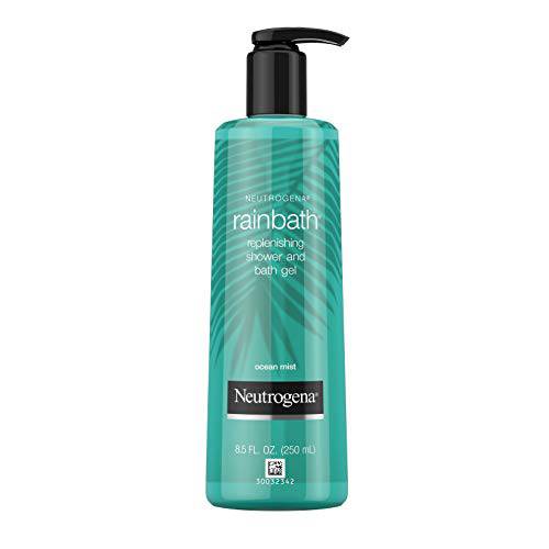 Neutrogena Rainbath Replenishing Shower & Bath Gel, Ocean Mist 8.5 oz (4 Pack)