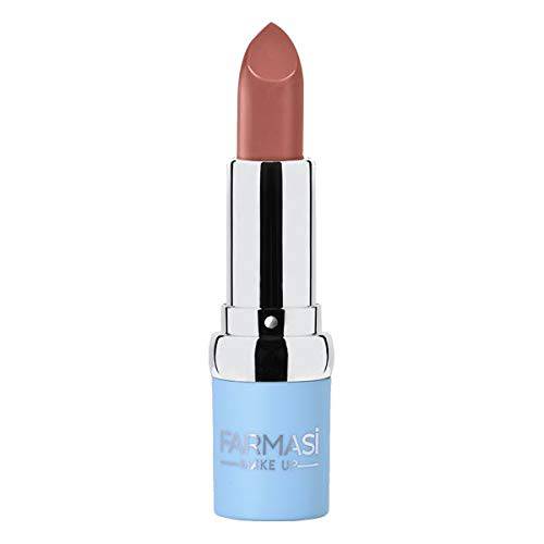 FARMASi BB Matte Lipstick, Lip Makeup, Long Lasting, Non-Drying, 0.14 fl. oz / 4 gr (08 Iconic Nude)