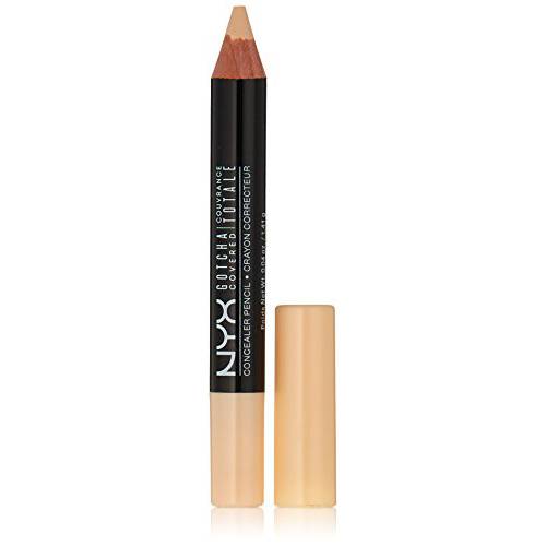 NYX Professional Makeup Gotcha Covered Concealer Pencil, Caramel Beige, 0.04 Ounce