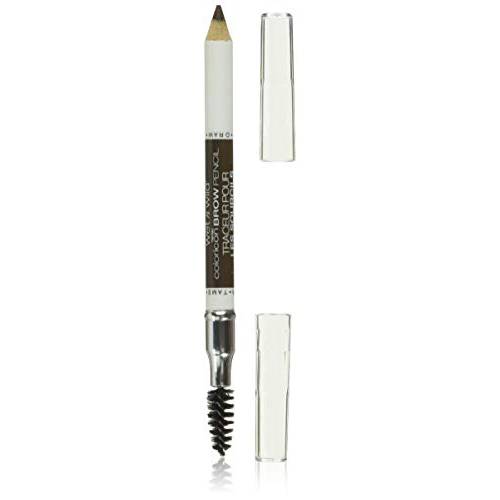 Wet n Wild Color Icon Brow Pencil, Brunettes Eyebrow, Dark Brown Eyebrow Pencil and Brush