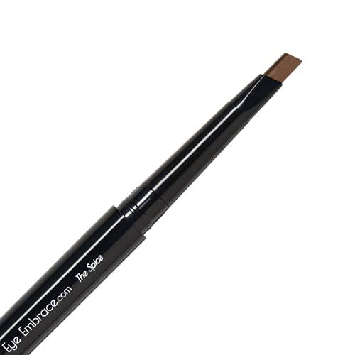 Eye Embrace The Ginge: Auburn Red Eyebrow Pencil – Waterproof, Double-Ended Automatic Angled Tip & Spoolie Brush, Cruelty-Free