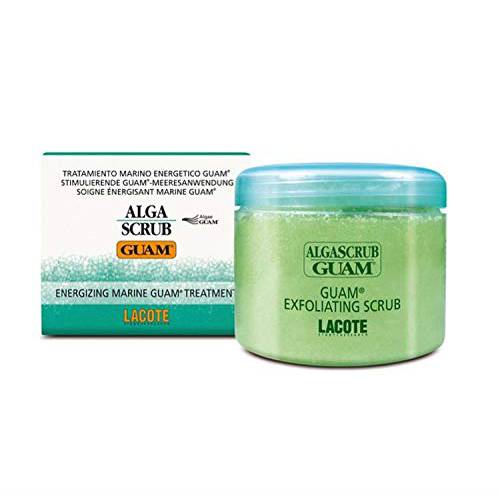 Guam ALGASCRUB, Cellulite Scrub, Exfoliating Body Scrub for Cellulite with Essential Oils, Sea Salt and Seaweed, Anti-cellulite Sc LARGE SIZE 1.5LB | By Guam Beauty