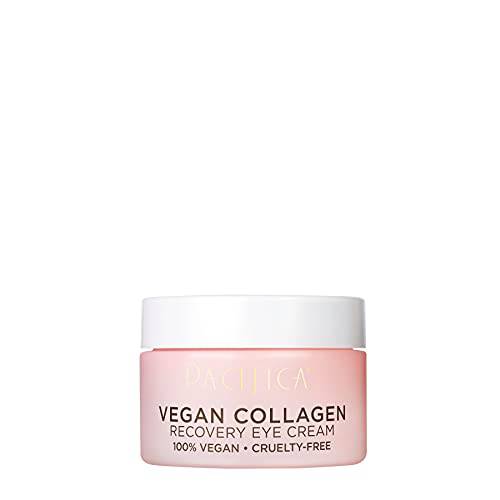 Pacifica Beauty, Vegan Collagen Overnight Recovery Eye & Face Cream, Hyaluronic Acid, Caffeine, Vitamin C & E, Hydrating & Moisturizing Skin Care for Aging and Dry Skin