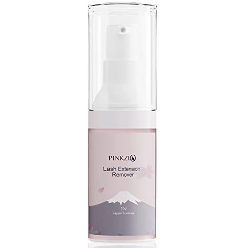 Eyelash Extension Remover and Lash Remover for Lash Extensions for Sensitive Eyes, Eyelash Glue Remover Dissolves Eyelash Extension Glue by PINKZIO 15g