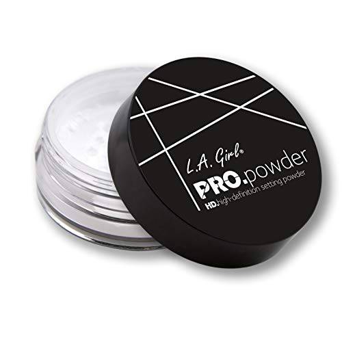 L.A. Girl Pro Powder High Definition Setting Powder Translucent Pack, Clear, 3 Count(Pack of 1)