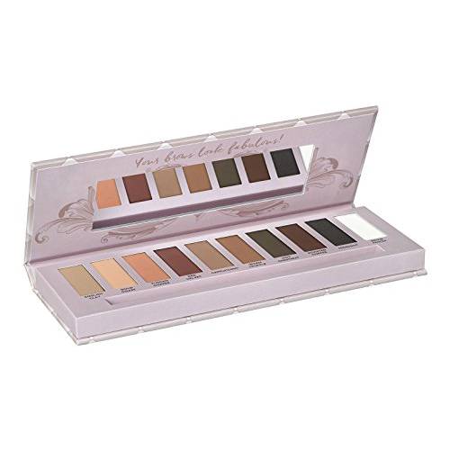 Eylure Vegas Nay Brow Powder Palette, Brow Primer, Shimmer and Matte, Arch Shaper