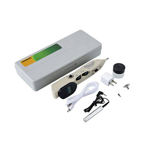 Cocoray Rechargeable Massage Acupoint Pen Point Detector Digital Display Electronic Acupuncture Stimulator Machine 23 * 3.5 * 4.6cm
