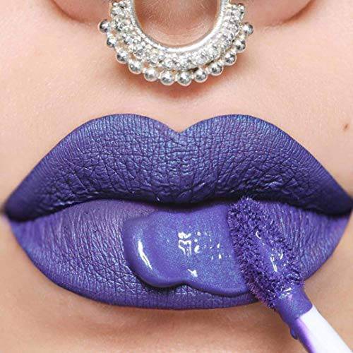 LA Splash Cosmetics Lavender Purple Lipstick Mauve Soft Wear Long Lasting Liquid Matte Lipstick - Wickedly Divine Collection (Runic)