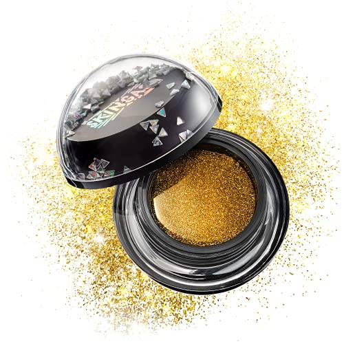 Skingasm All Over Glitter Balm - The Sexiest Sparkle - Glitter for Your Lips, Eyes, Face, Body & Hair - Cruelty- Free- Glitter Eyeshadow - Vegan Makeup -Leave The Lights On - Holographic Shade