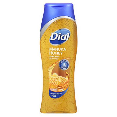 Dial Body Wash Manuka Honey 16 Ounce Enriching (473ml) (Pack of 6)