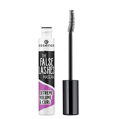 essence | 3-Pack The False Lashes Mascara Extreme Volume and Curl | Vegan & Paraben Free | Cruelty Free - Black