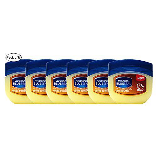 Vaseline Petroleum Jelly Blue Seal With Cocoa Butter (100ml) (Pack of 6)