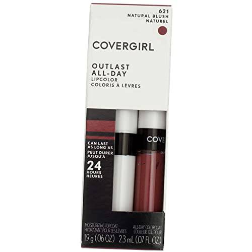 COVERGIRL Outlast Lipcolor, Natural Blush 621, 0.06 Fl Oz (Pack of 4)