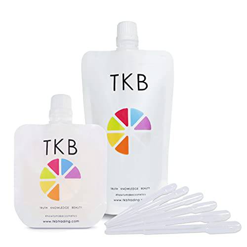 TKB Gloss Base & Oil Fusion Kit - DIY Cosmetics, Lip Gloss, Lip Gloss Enhancer, Vitamin E, Oil