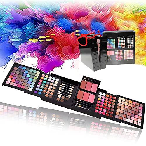 Full 177 Color Makeup Kit for Women, All-in-One Makeup Kit with Mirror, Makeup Brush Set, Eyeshadow Makeup Set , Lip Gloss Set, All in One Makeup Gift Set