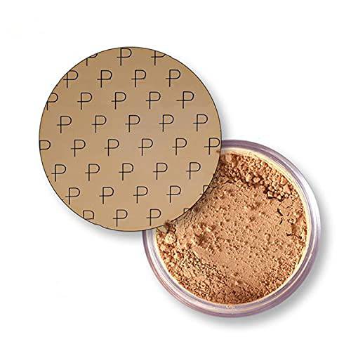 MAEPEOR Matte Setting Loose Powder 8 Colors Smooth and Lightweight Face Powder for Brightening and Setting Makeup with Face Puff (Heat, 0.5 OZ)