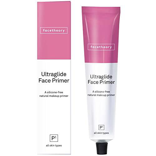 Facetheory Ultraglide Pore Minimizer Primer P1 | Silicone-Free Makeup Base Pore Eraser with Matte Finish Retouch | Vegan & Cruelty-Free | Made in UK | 30ml (1.0 Fl Oz)