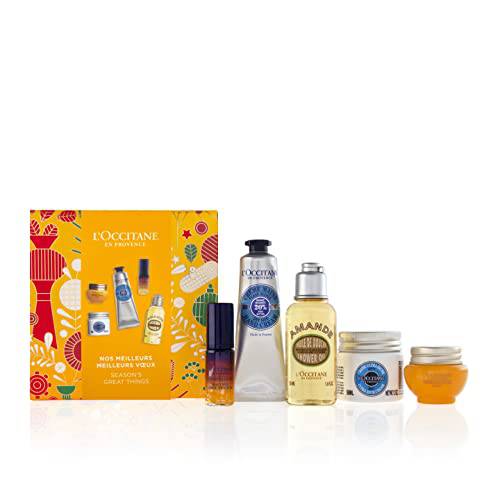 L’Occitane’s Most Loved 5 Piece Collection Including Shea, Almond, Immortelle Ranges