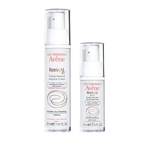 Eau Thermale Avene RetrinAL 0.1 Intensive Cream, Retinaldehyde, Reduce Signs of Aging, Brighten & Rejuvenate Skin, 1.01 oz.