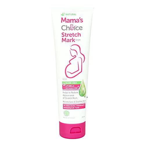 Mama’s Choice Best Stretch Mark Cream for Pregnant Moms. Effectively Prevents and Reduces Appearance of Stretch Marks with Regular Use. Soothes Itchy Skin. Paraben and Alcohol Free. 3.38 Ounces.
