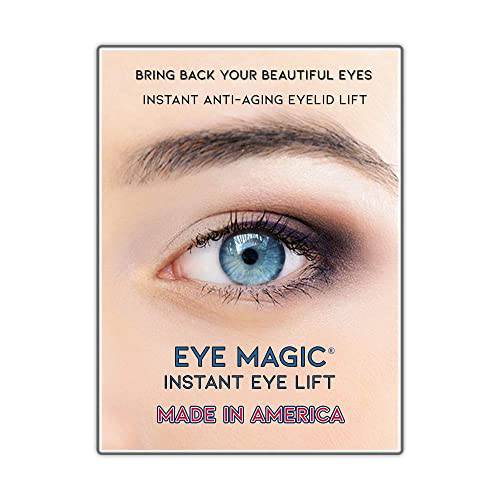 Eye Magic Premium Instant Eyelid Lift (S/M Refill). Look Younger Instantly | Made in America - Lifts and Defines Droopy, Sagging, Hooded Eyelids For A Youthful Look