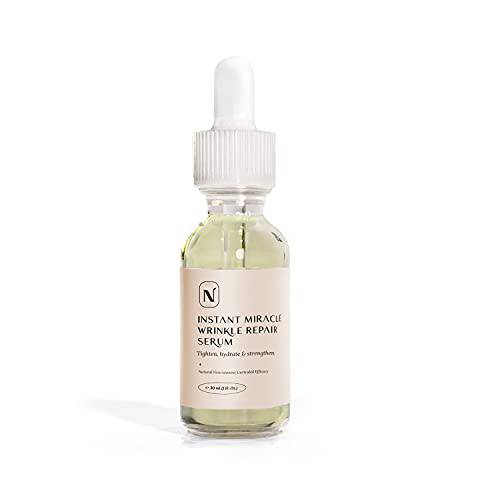 Instant Miracle Wrinkle Repair Anti Aging Face Serum, Vitamin B3 - Hyaluronic Acid Facial Hydrating Serum for Fine Lines and Wrinkles by Noacier 30ml