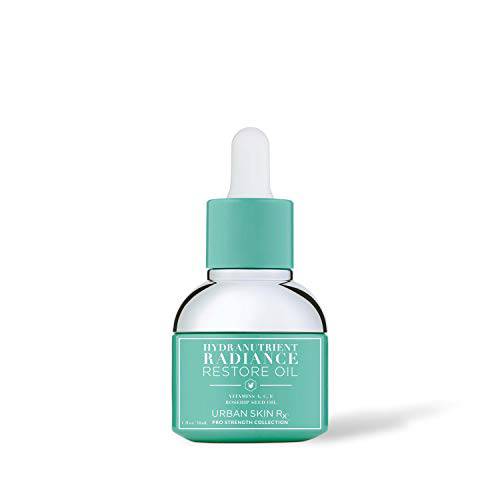 Urban Skin Rx® Hydranutrient Radiance Restore Oil | Lightweight, Nourishing Facial Oil Hydrates, Smoothes, and Improves the Appearance of Fine Lines, Formulated with Vitamins A, C, and E | 1.0 Fl Oz